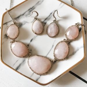 C+I Matching Necklace and Earring set